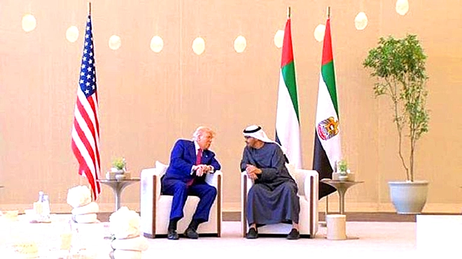 بن زايد: الإمارات حريصة على مواصلة العمل مع أمريكا لاستقرار المنطقة والعالم